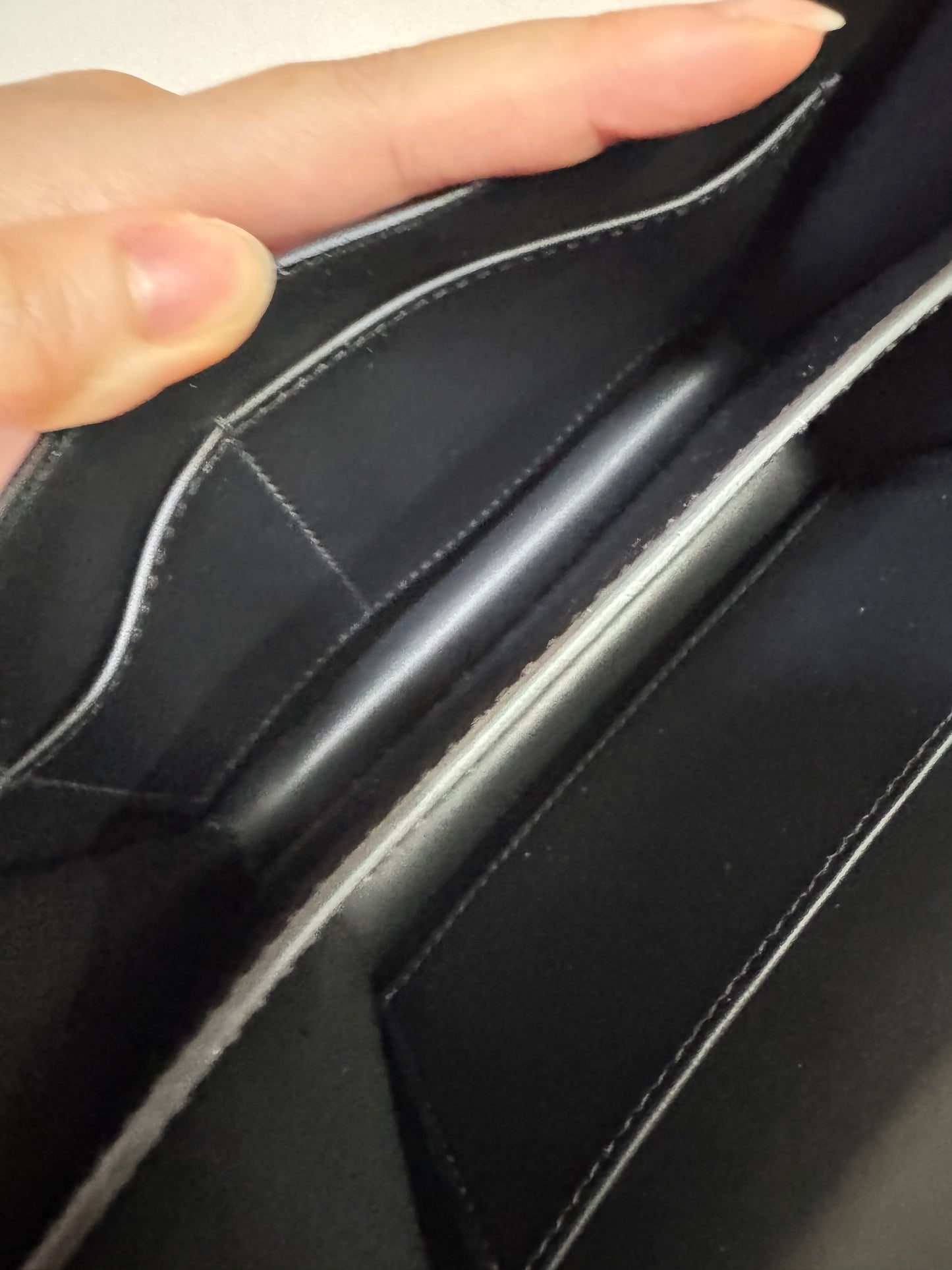 HERMES Mini Constance 新版 附鏡子 黑銀 Epsom PHW