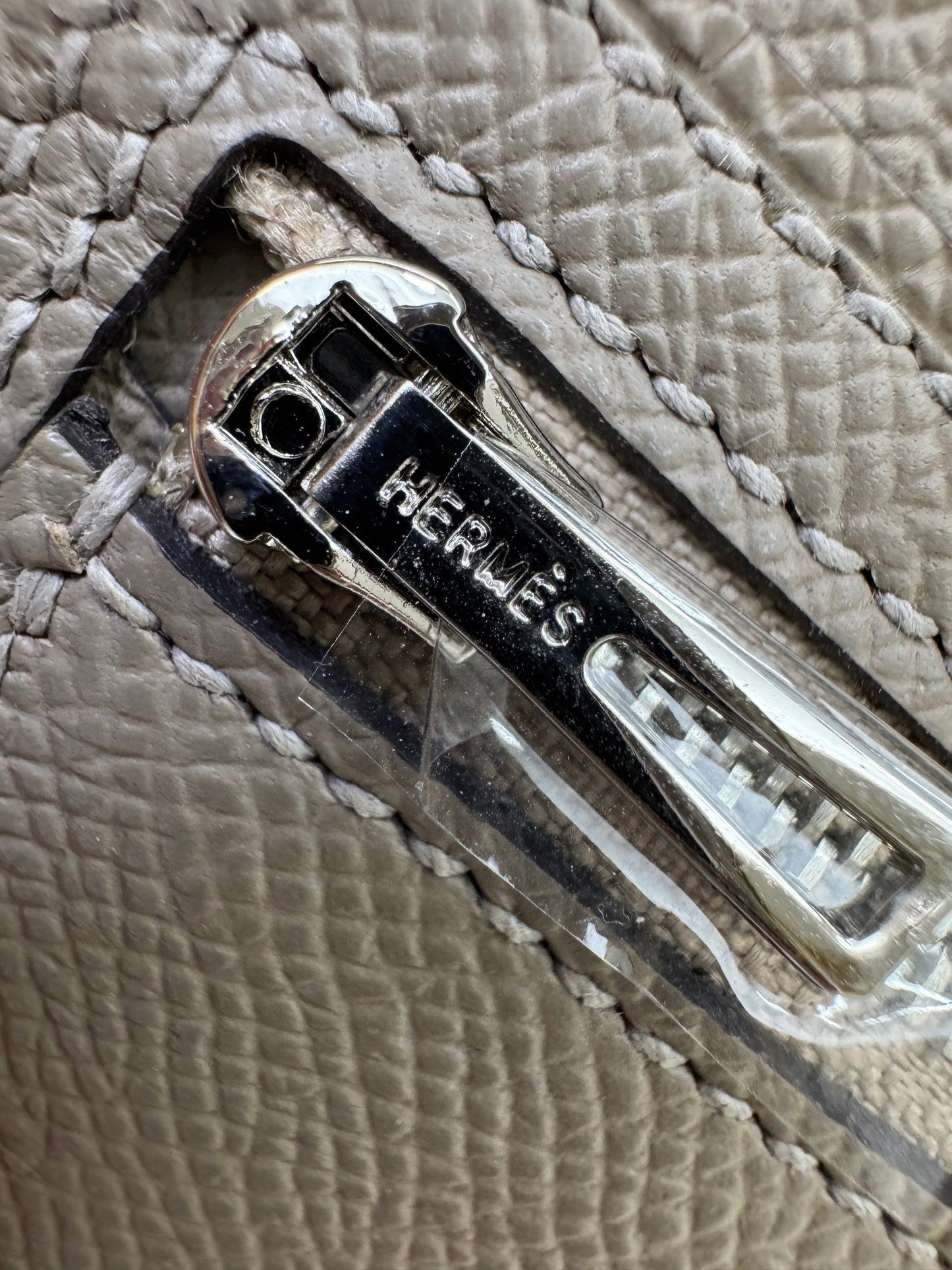 HERMES Bearn Wallet 瀝青灰銀扣 Epsom M8 Gris Asphalt PHW