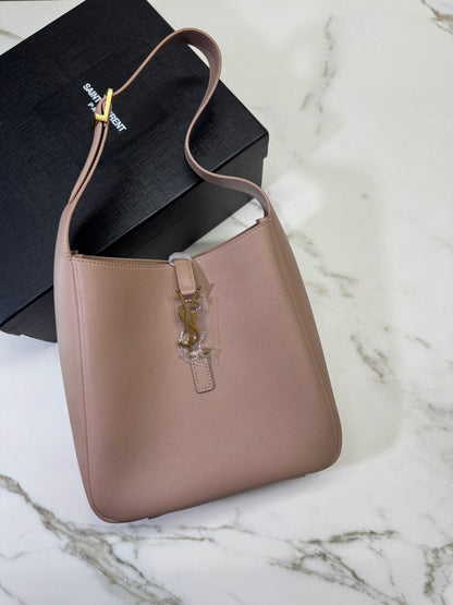 YSL LE 5 A7 Hobo 奶茶色 Small
