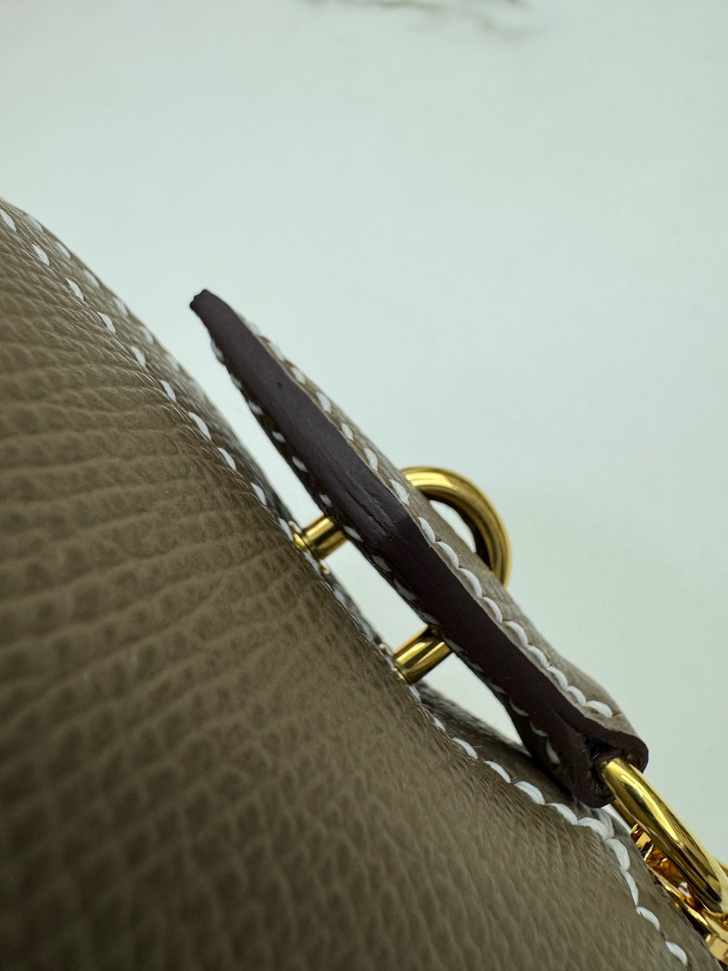 HERMES Bolide 25 大象灰金扣 Epsom Etoupe GHW