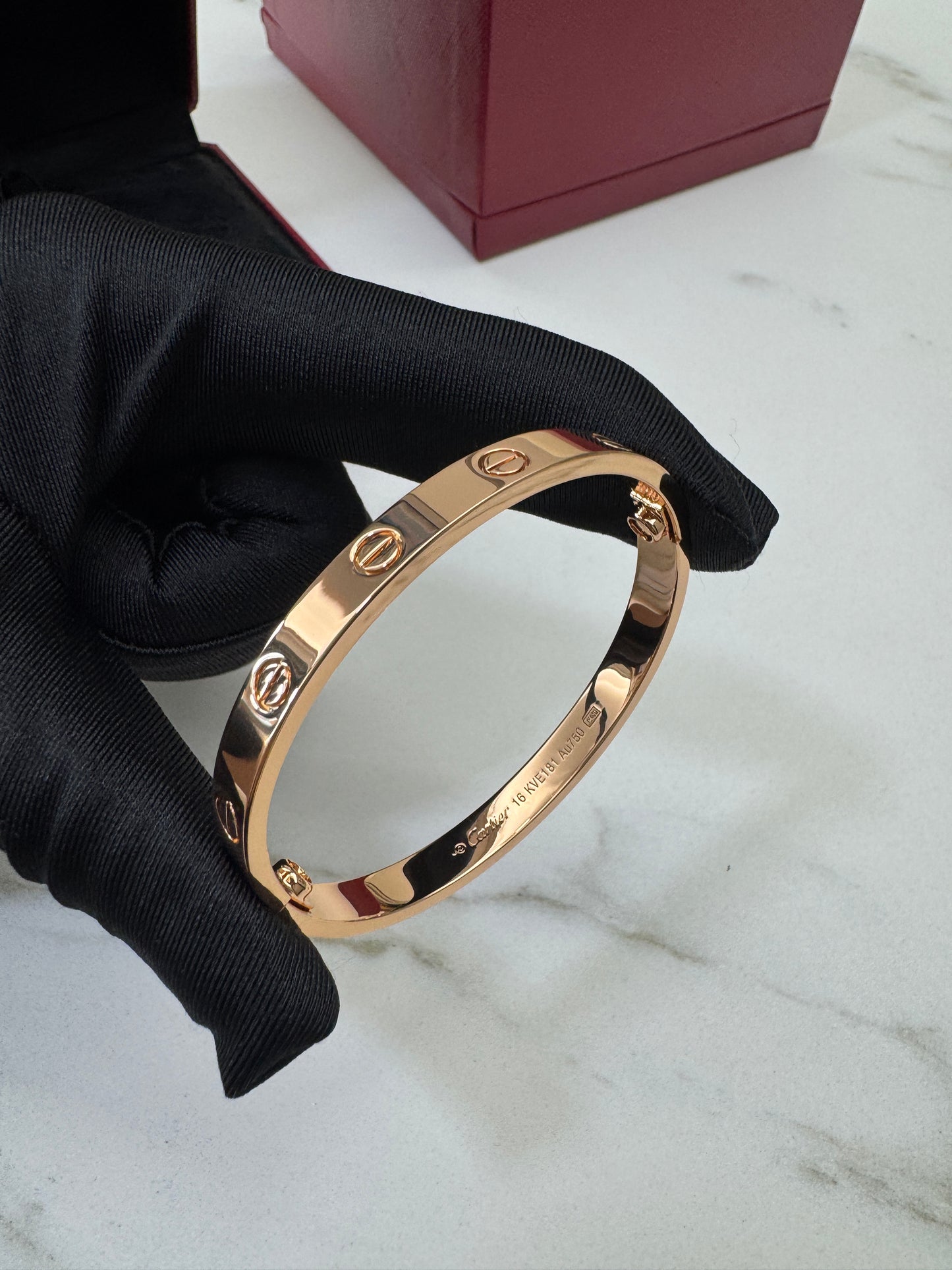 CARTIER Love Bracelet Classic Rose Gold