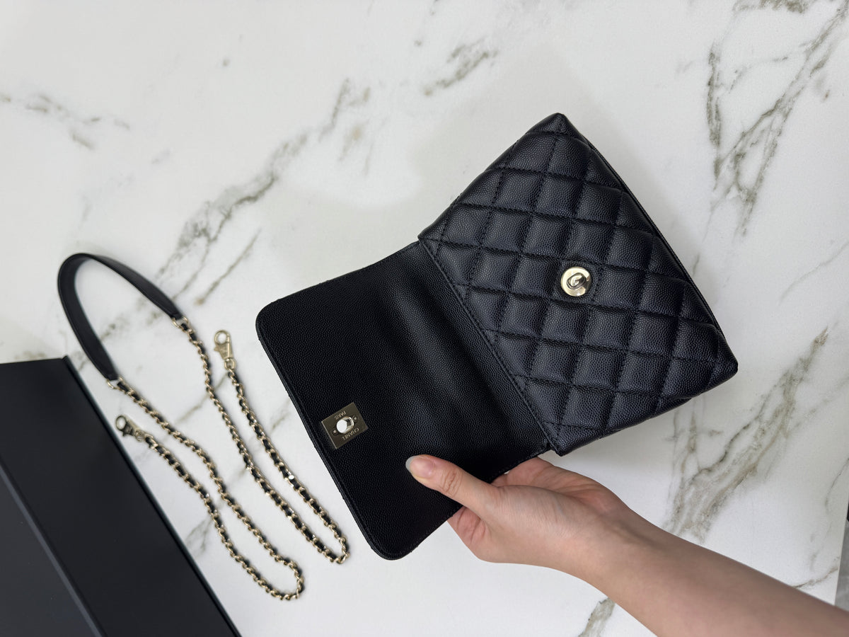 CHANEL Mini Coco Handle 黑色