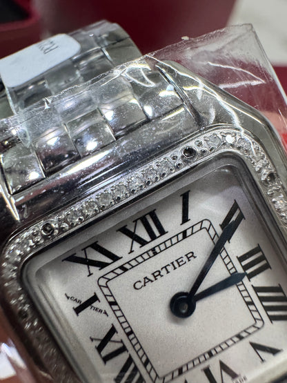 CARTIER Panthere 獵豹手錶 29mm 天然真鑽