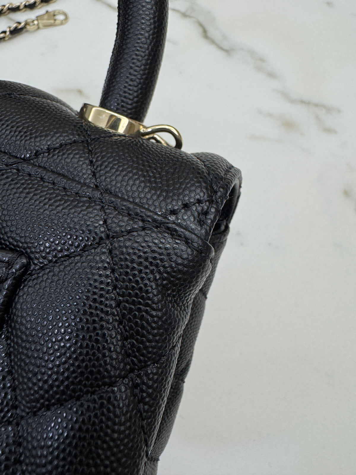CHANEL Mini Coco Handle 黑色