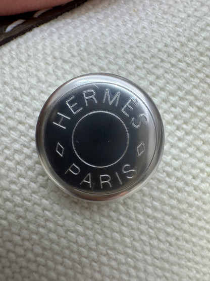 HERMES Garden Party 36 大象灰Negonda拼帆布