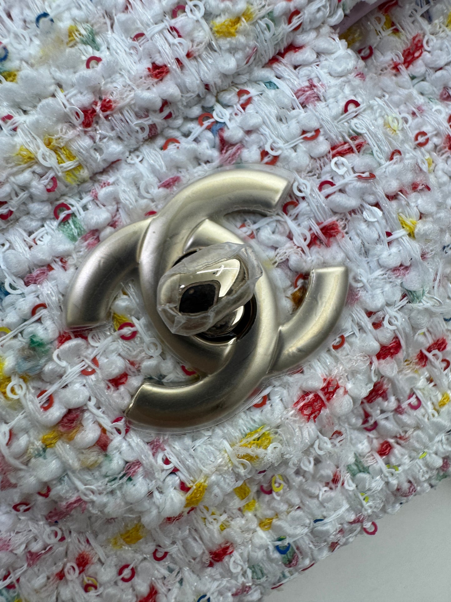 CHANEL 25P Mini CF20 毛呢 Tweed