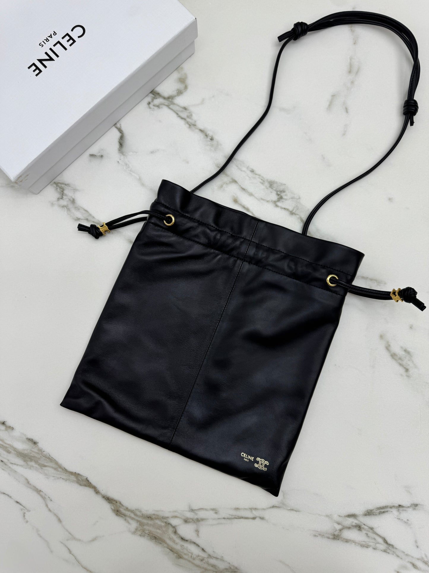 CELINE Crystal Pouch 黑色