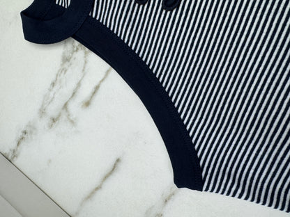 CELINE 海軍藍條紋背心