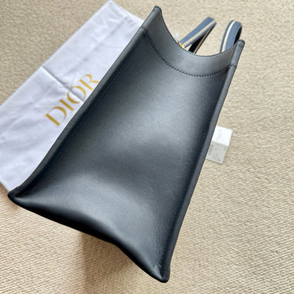 DIOR Book Tote 拼皮 肩帶款 小號