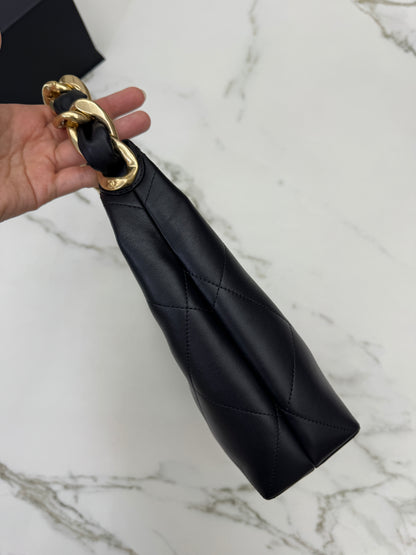 CHANEL 25K 粗鏈Hobo Small