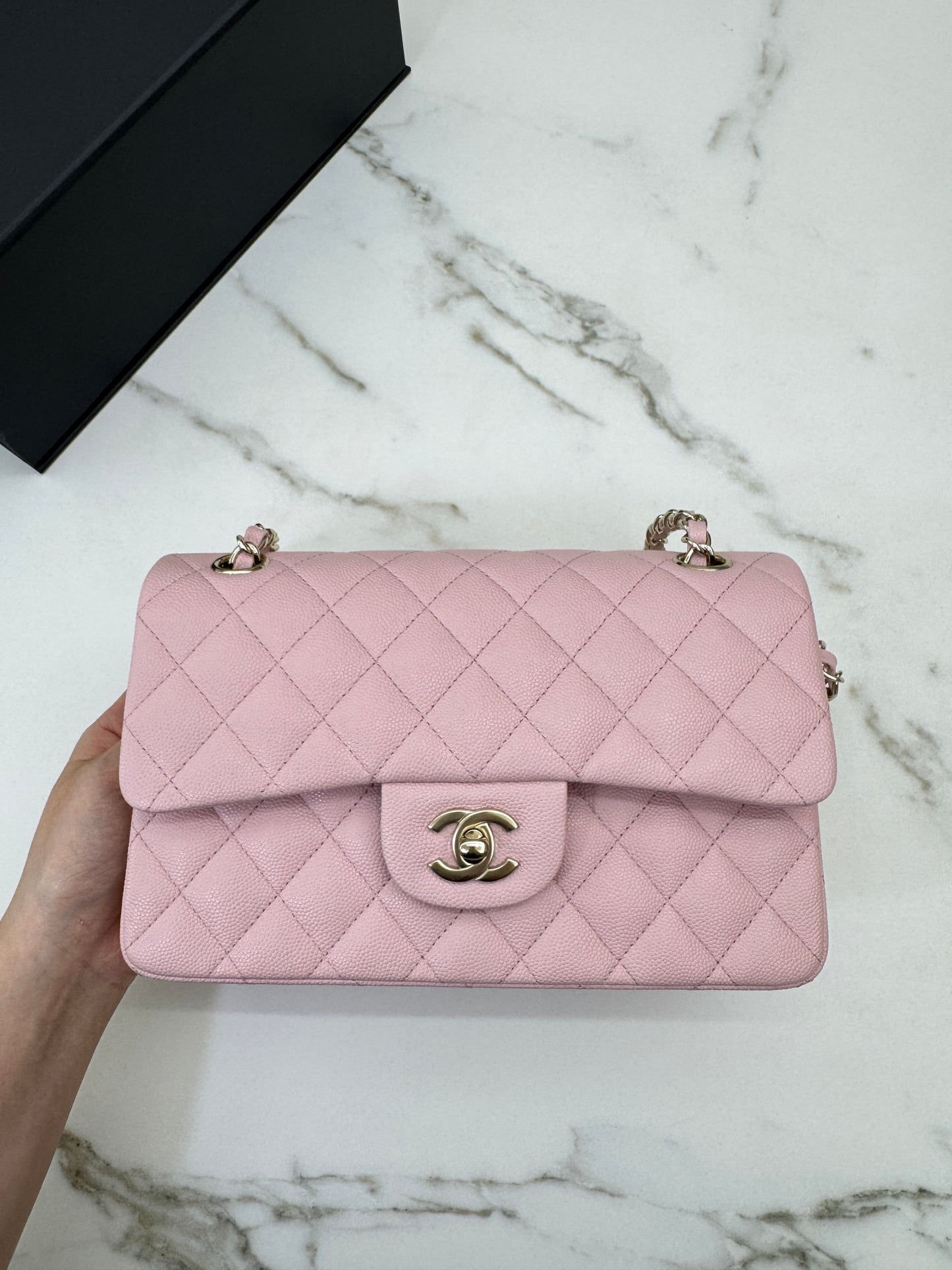 CHANEL CF23 Small 22B 櫻花粉