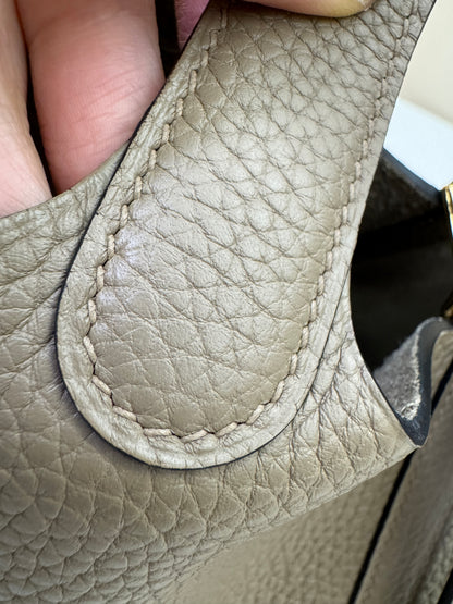 HERMES Picotin 18 馬爾淺米金扣 8Q Beige Marfa GHW