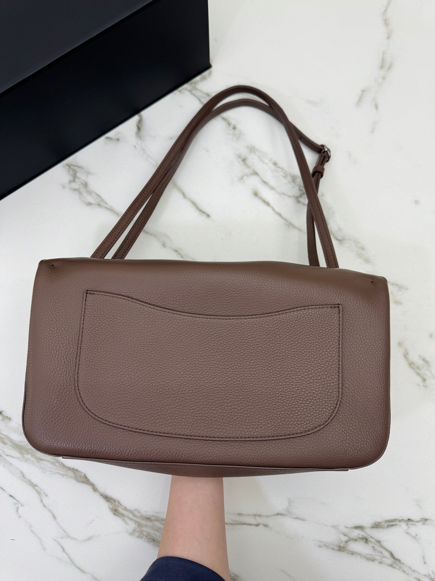 CHANEL 26S Maxi Flap Small 32cm 淺棕色