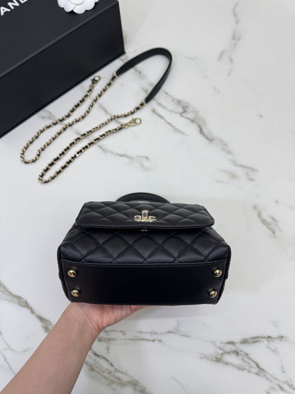 CHANEL Mini Coco Handle 黑色