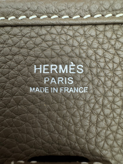 HERMES Evelyne 29 大象灰銀扣