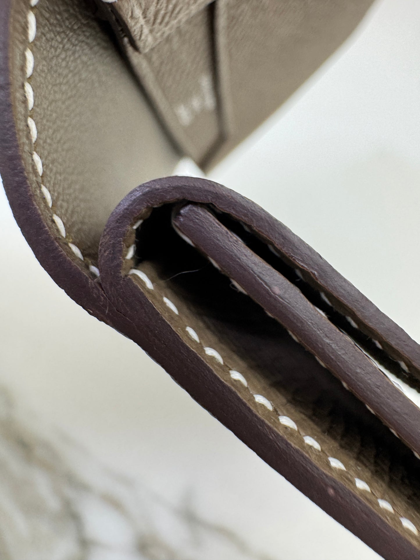 HERMES Bearn Mini Wallet 散紙位 大象灰銀扣 Epsom PHW
