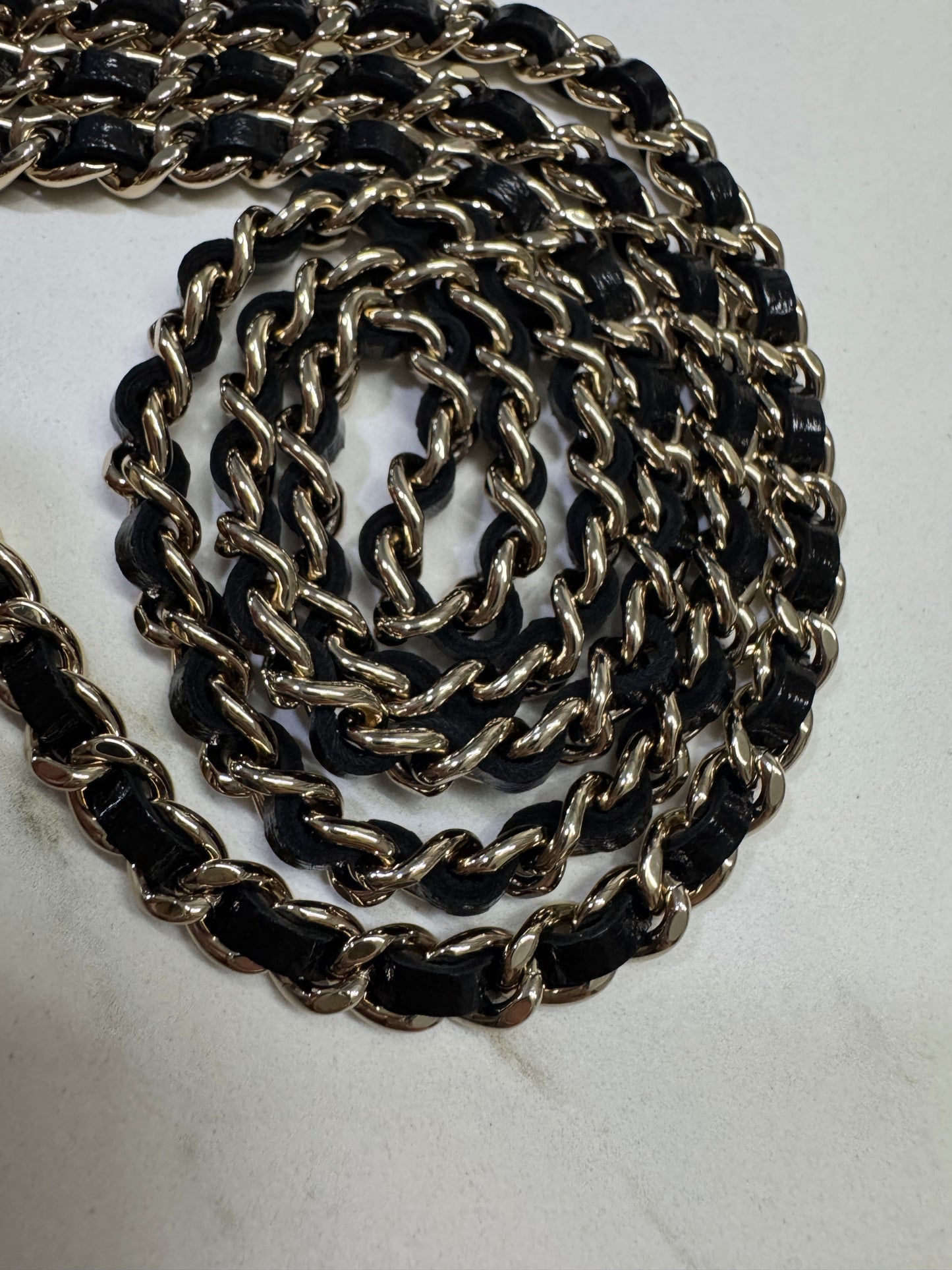 CHANEL 31Bag Nano 黑色油臘羊皮
