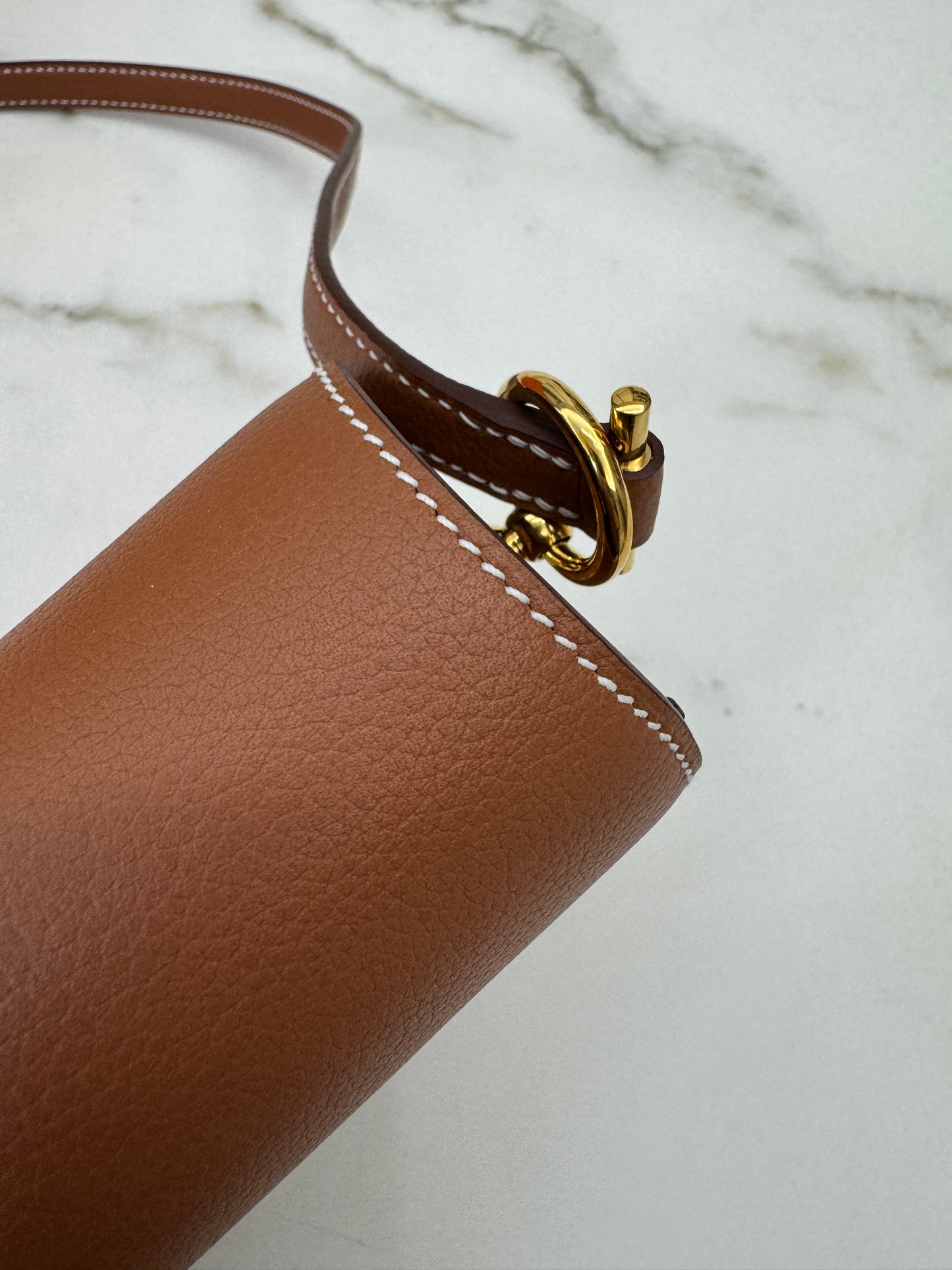 HERMES Mini Roulis Gold Evercolor GHW