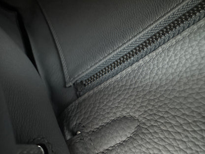 HERMES Kelly 25 Togo內縫 木偶灰銀扣 Gris Pantin PHW