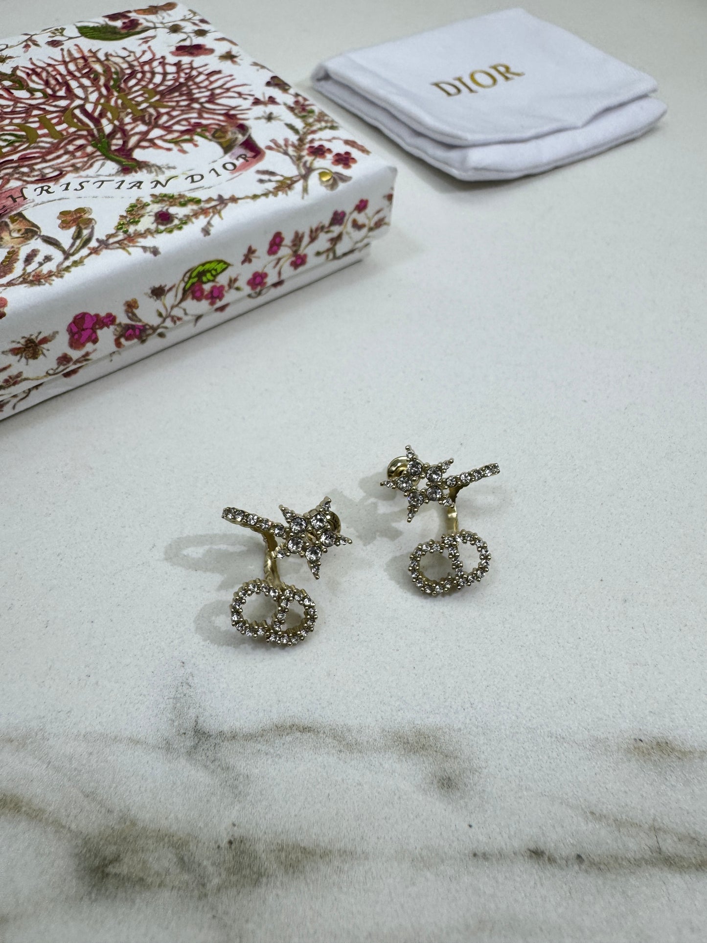 DIOR Claire D Lune 耳環