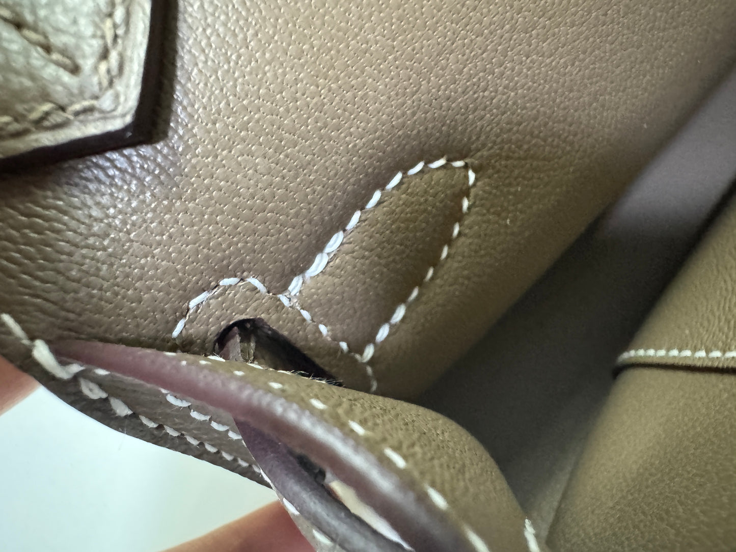 HERMES Jypsiere Mini 大象灰 金扣 evercolor 18 etoupe GHW