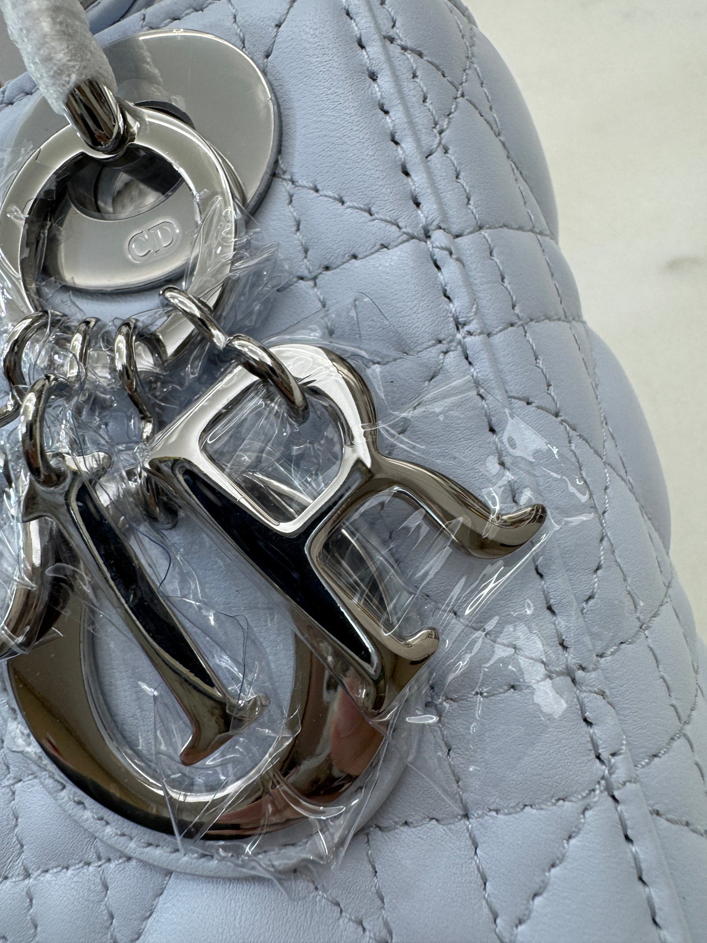 DIOR Mini Lady Dior Shirt Blue