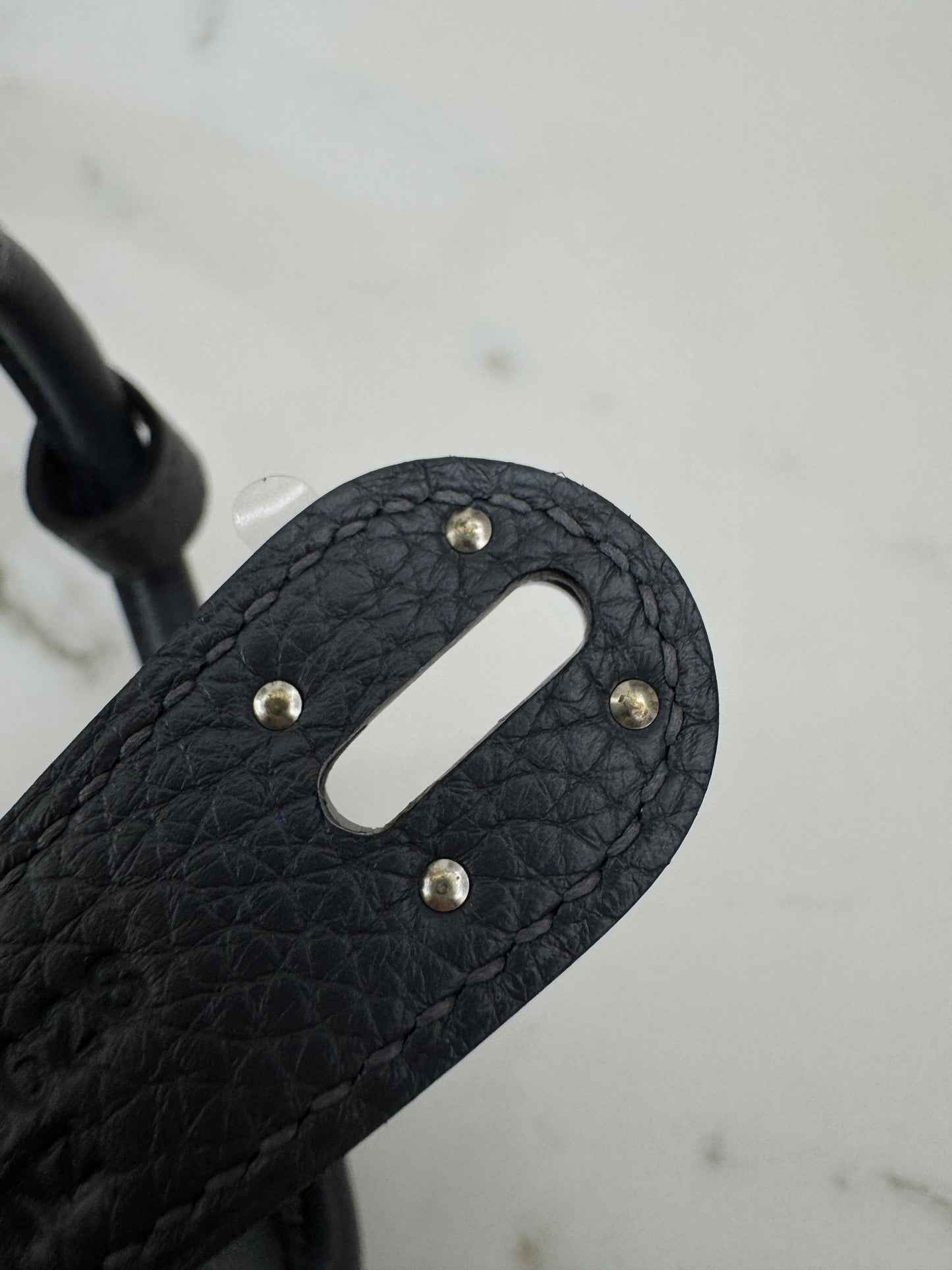 HERMES Lindy 26 石板灰銀扣 85 Ardoise TC PHW