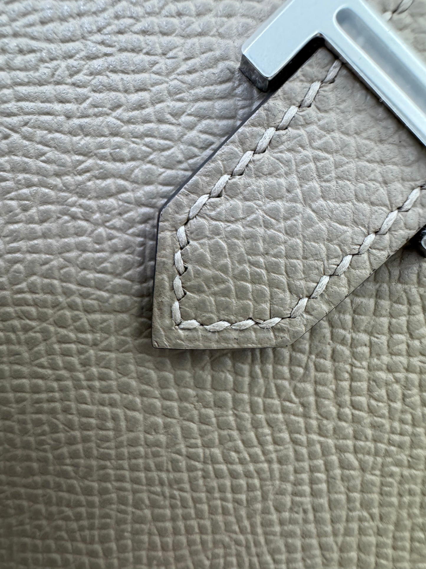 HERMES Bearn Wallet 瀝青灰銀扣 Epsom M8 Gris Asphalt PHW