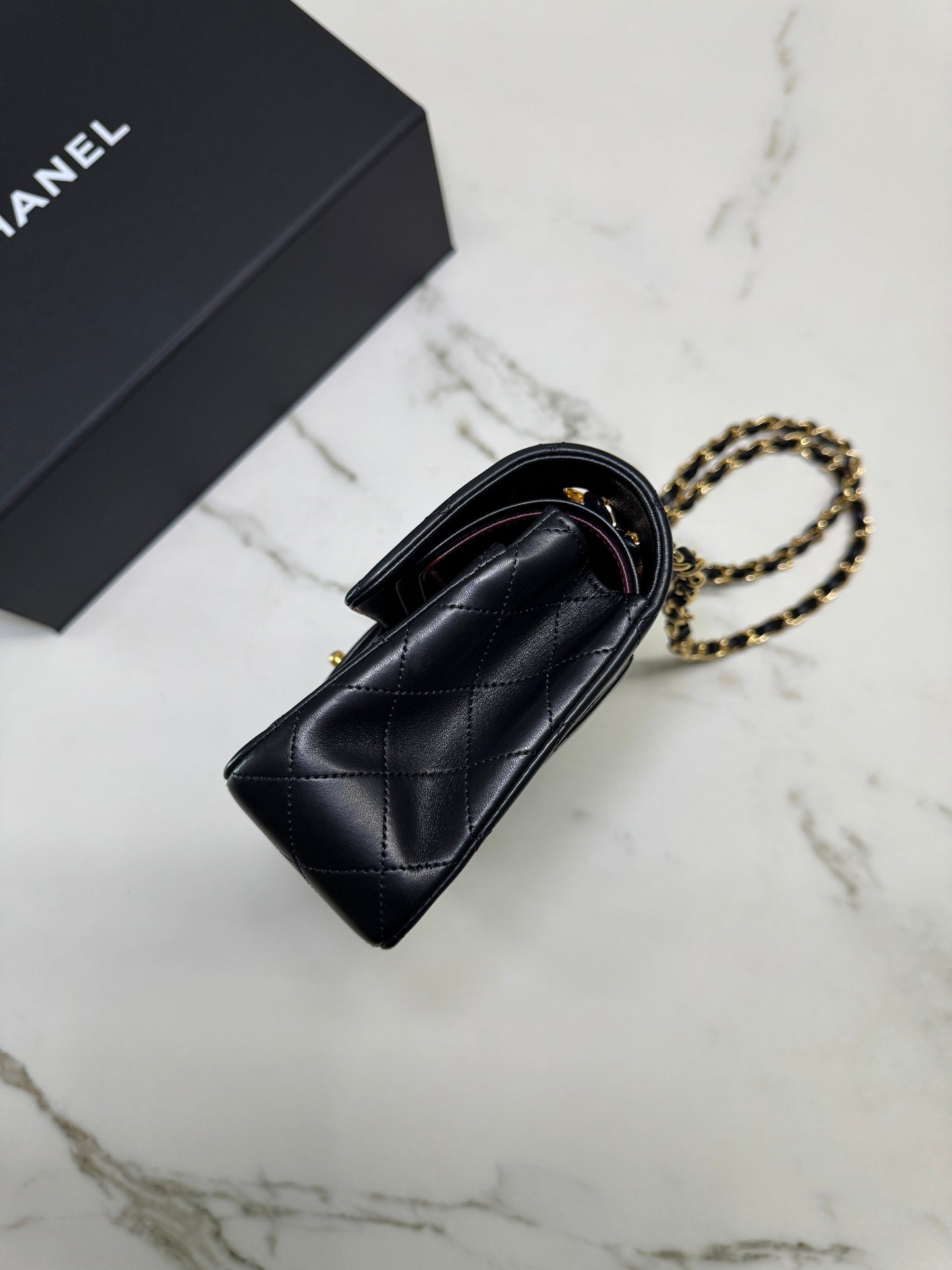 CHANEL Vintage CF23 羊皮 中古款 Lambskin