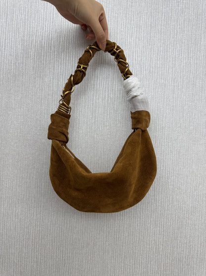 YSL Mini Amalia Shoulder Bag 焦糖麂皮