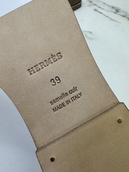 HERMES Oran 大象灰 Epsom