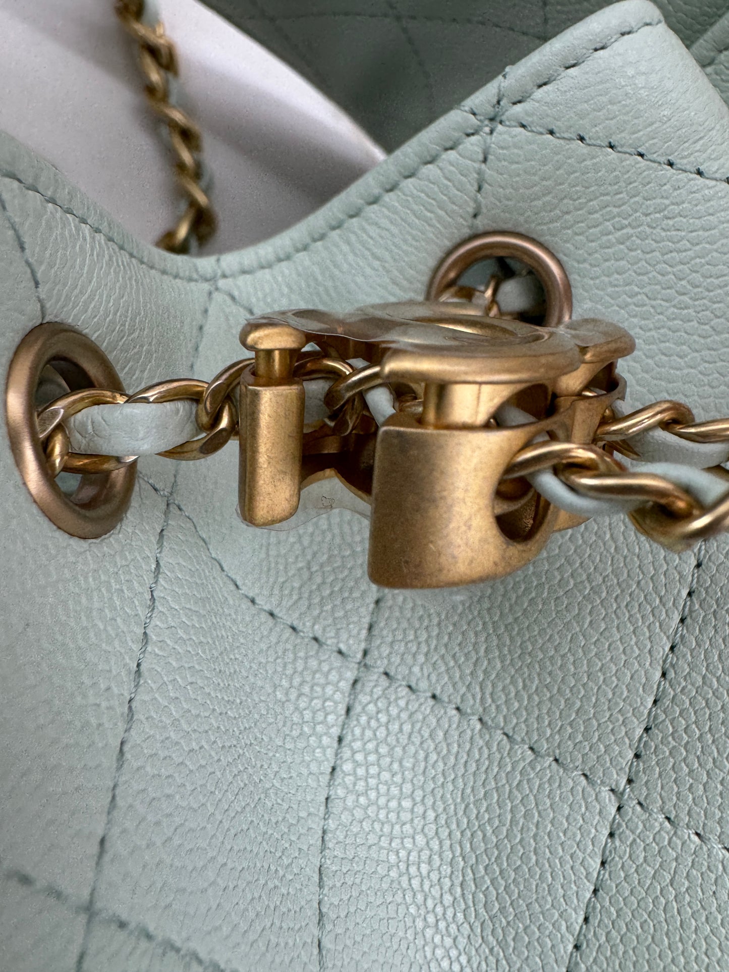 CHANEL 25 Bag Small 薄荷綠