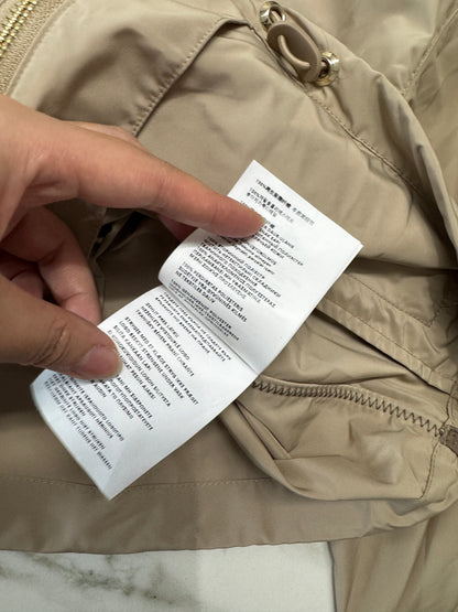 MIU MIU 淺卡其色短款風衣