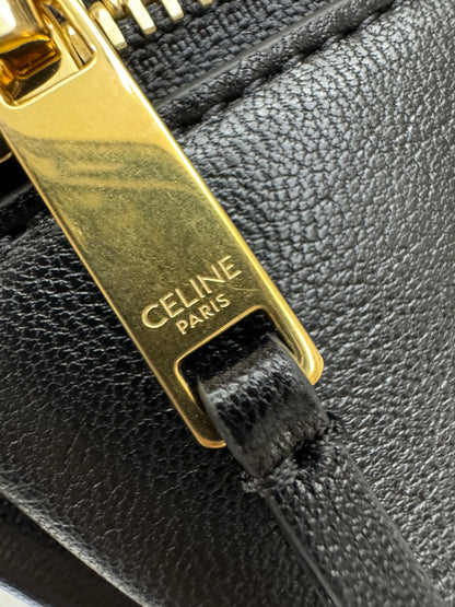 CELINE Soft Triomphe Half Moon 黑色