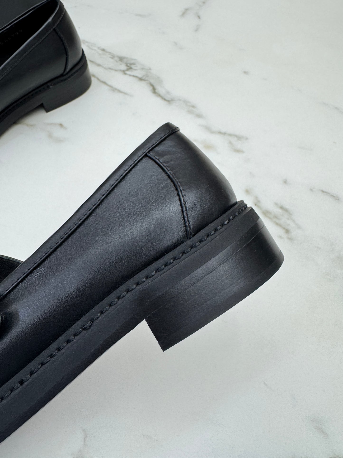 CHANEL 25K T字厚底樂福鞋