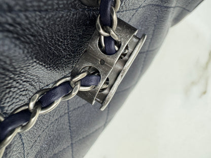 CHANEL Mini 25Bag 珠光深藍