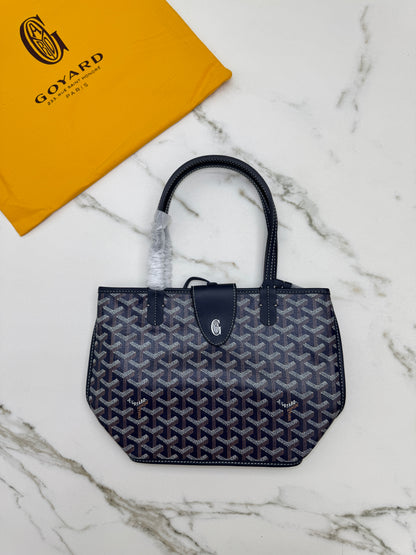 GOYARD Mini Anjour Tote 海軍藍【另配包夾】