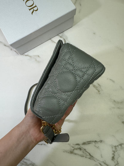 DIOR Caro 石灰色 小號