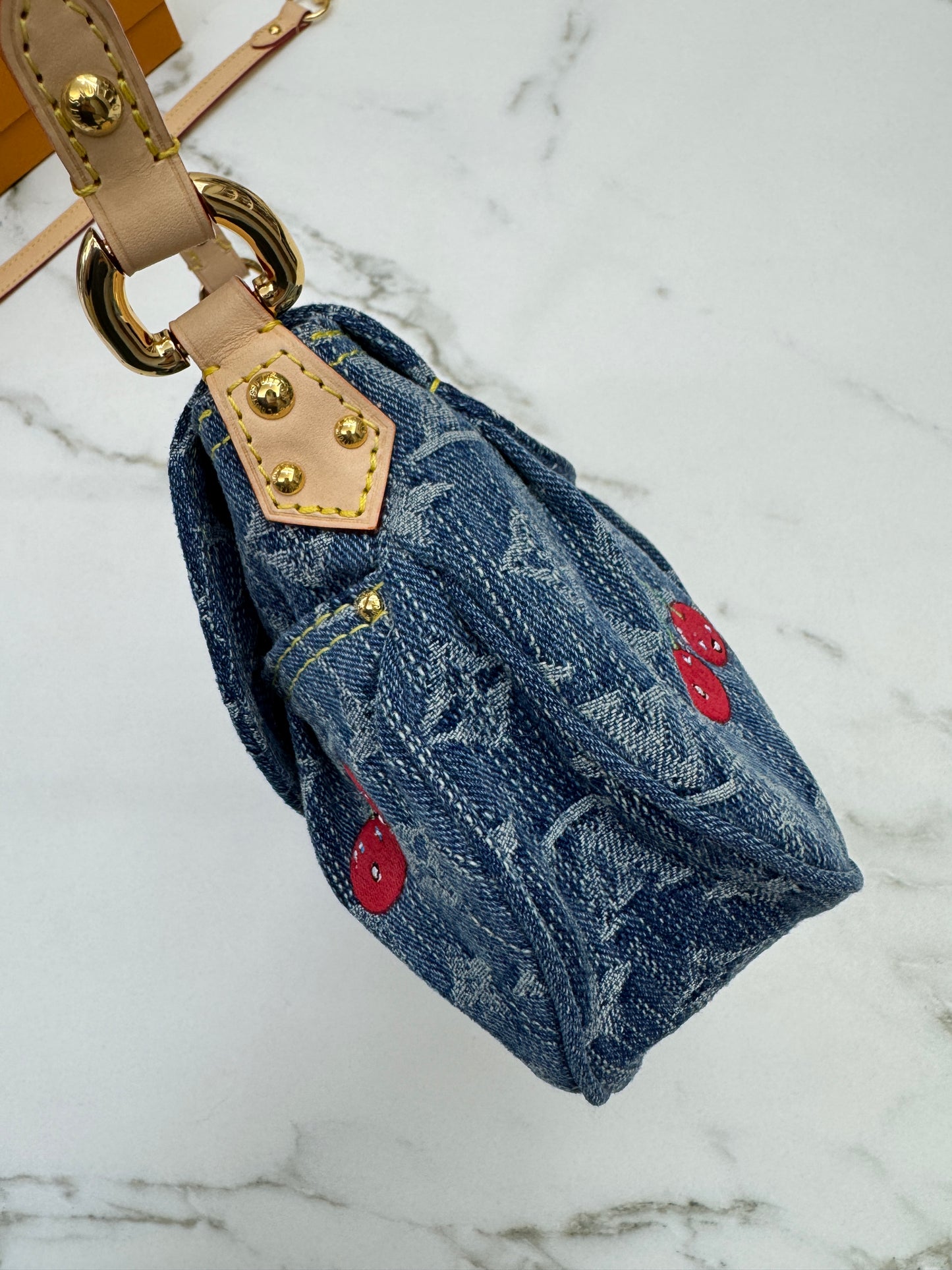 LV X TM Sunset Cherry Denim