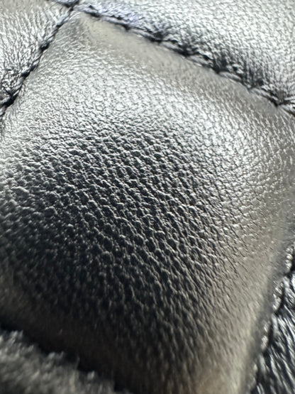 CHANEL 25K亮面淺金球 Mini CF20 Pearl Crush