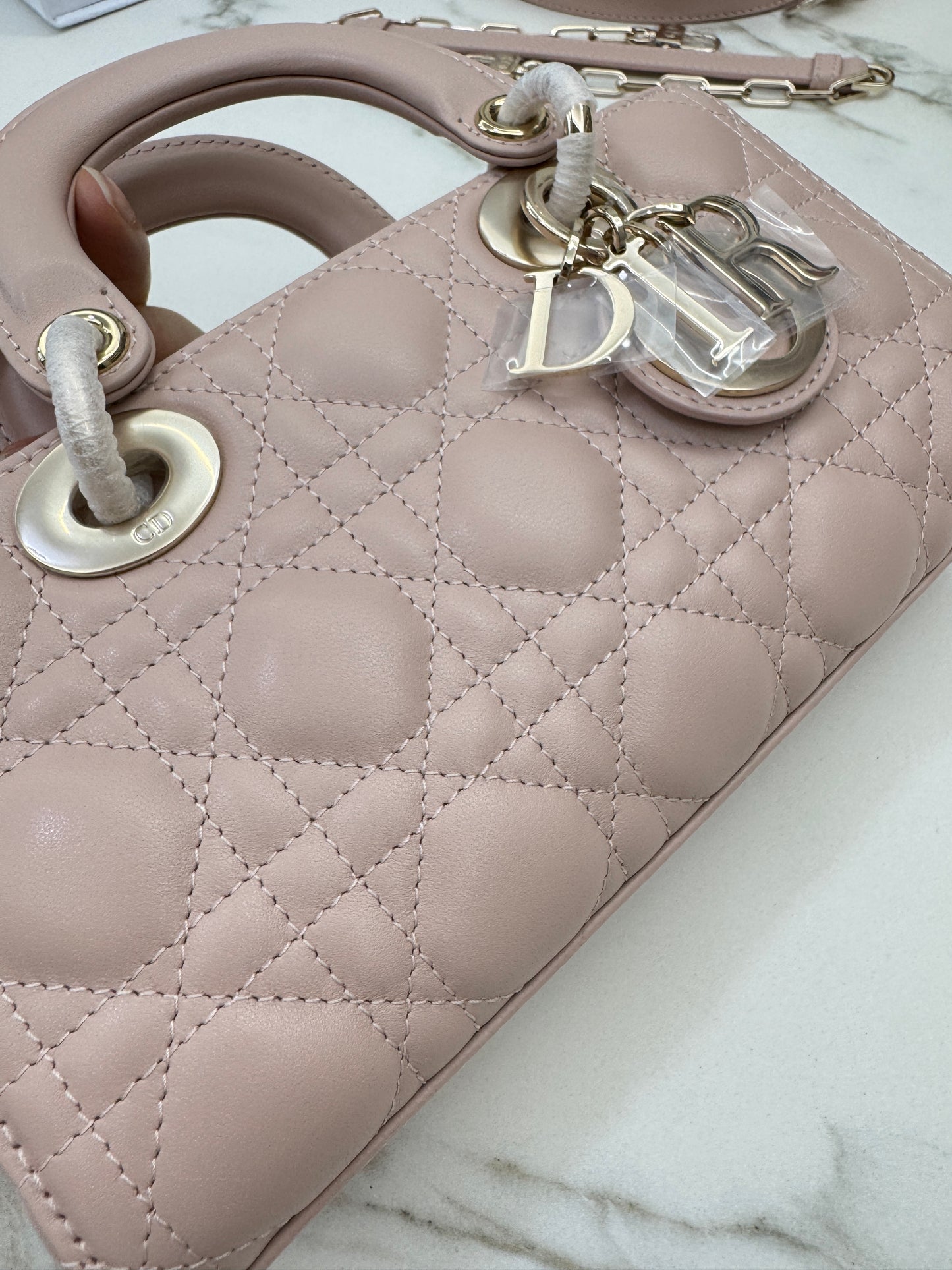 DIOR D-joy Small 胭脂粉 Powder Pink