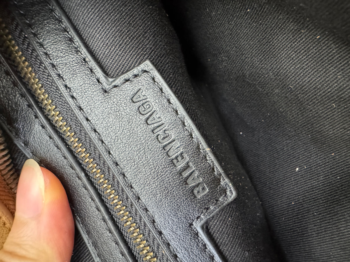 BALENCIAGA Le City Small 焦糖麂皮