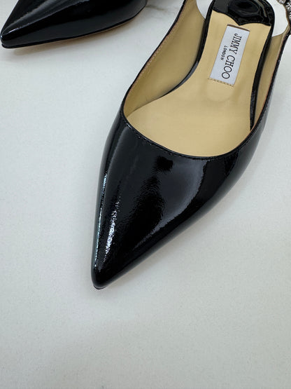 JIMMY CHOO Bling Flat 漆皮
