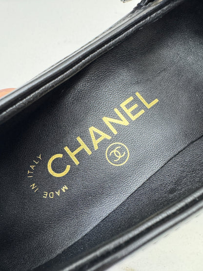 CHANEL 25K T字帶瑪麗珍 Mary Jane