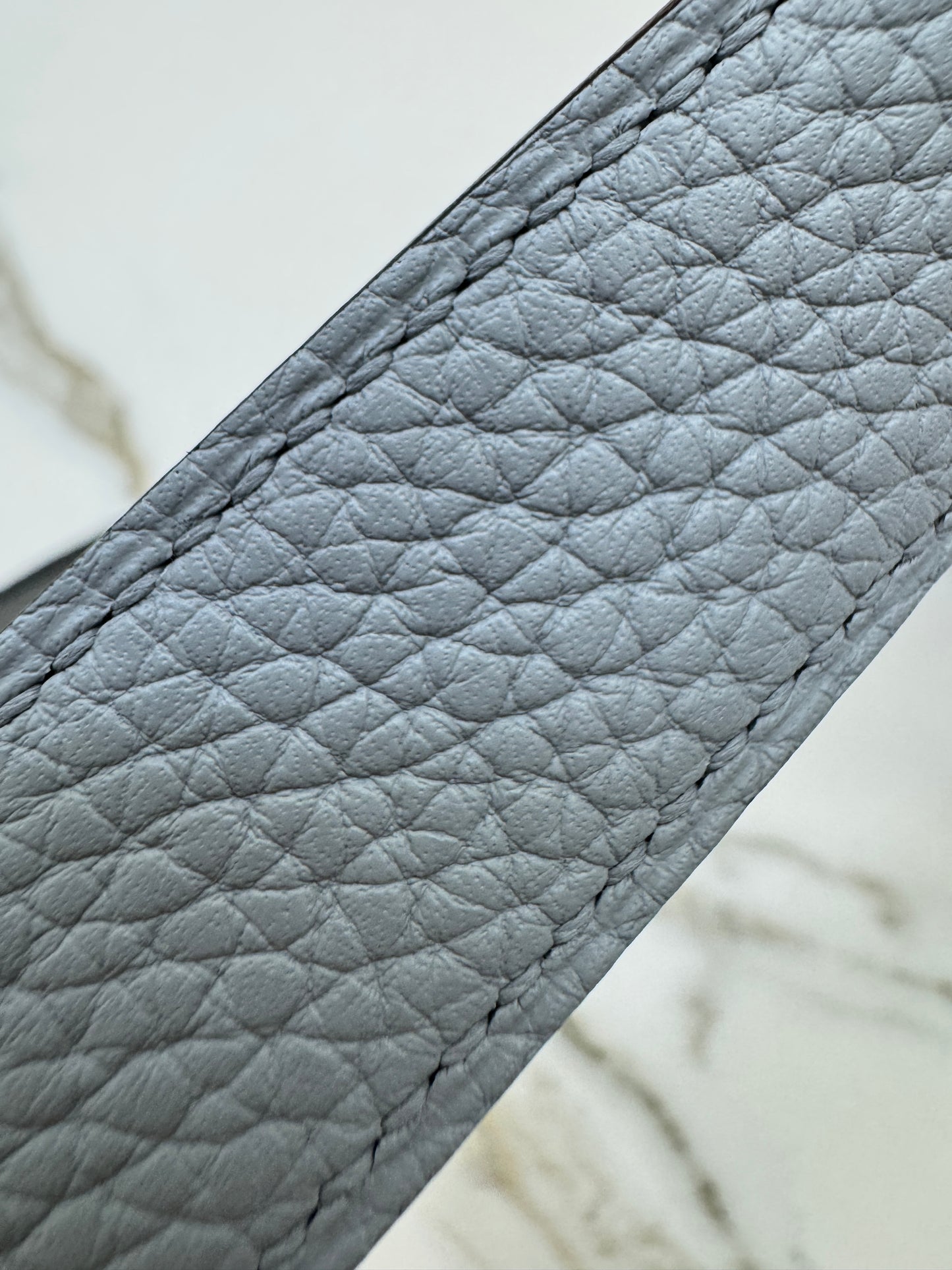 HERMES Mini Lindy II 木偶灰銀扣 TC Gris Platin PHW