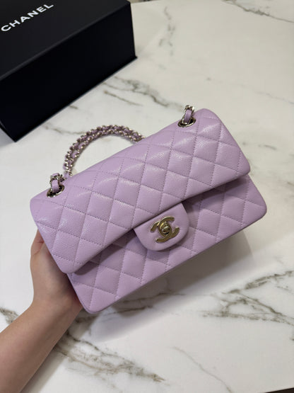 CHANEL 24A紫粉色 CF23 Small