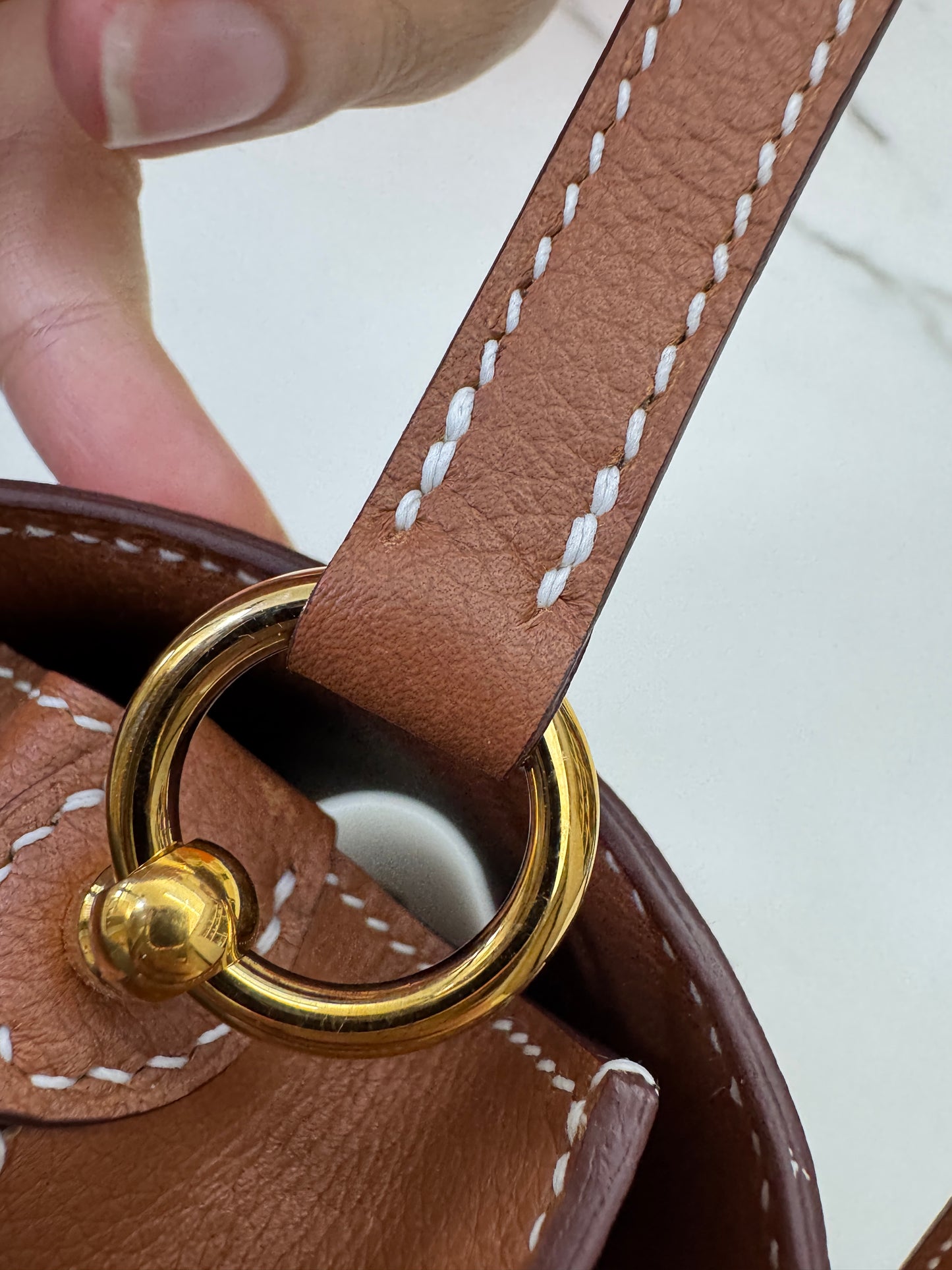 HERMES Mini Roulis Gold Evercolor GHW