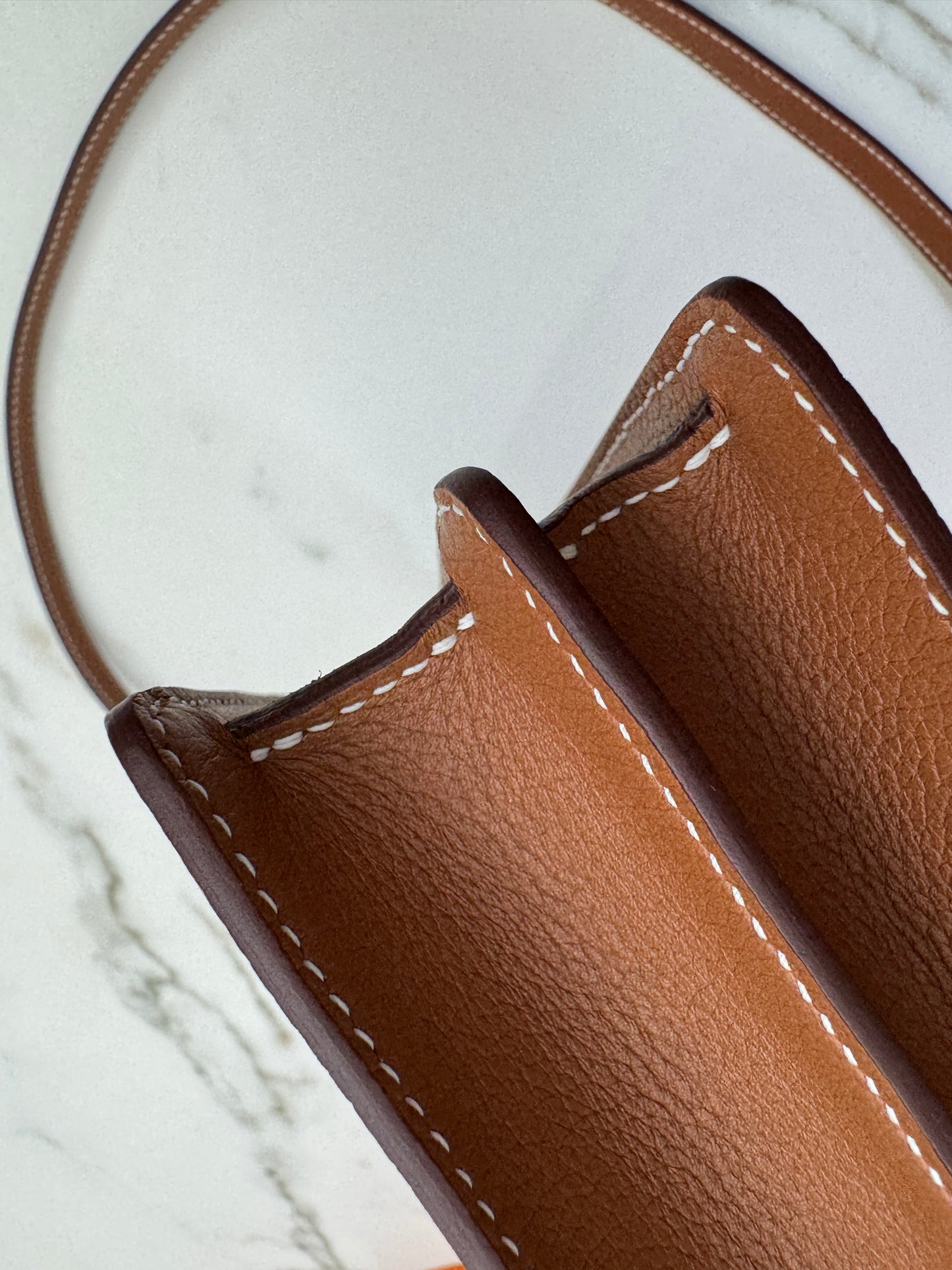 HERMES Mini Roulis Gold Evercolor GHW