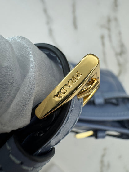 PRADA Bonnie Medium Aviation Blue