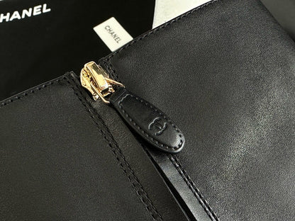 CHANEL 鏈條騎士長靴 23a